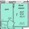 1-комнатная квартира, ДЕМЬЯНА БЕДНОГО, 57 1-комнатная квартира, ДЕМЬЯНА БЕДНОГО, 57