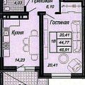 1-комнатная квартира, УЛ. СТАХАНОВСКАЯ, 111 1-комнатная квартира, УЛ. СТАХАНОВСКАЯ, 111