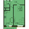1-комнатная квартира, УЛ. ГАРАЖНАЯ, 50 1-комнатная квартира, УЛ. ГАРАЖНАЯ, 50
