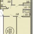 3-комнатная квартира, УЛ. КРАСНЫХ ПАРТИЗАН, 10 3-комнатная квартира, УЛ. КРАСНЫХ ПАРТИЗАН, 10