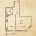 1-комнатная квартира, УЛ. ГАРАЖНАЯ, 79/1 1-комнатная квартира, УЛ. ГАРАЖНАЯ, 79/1
