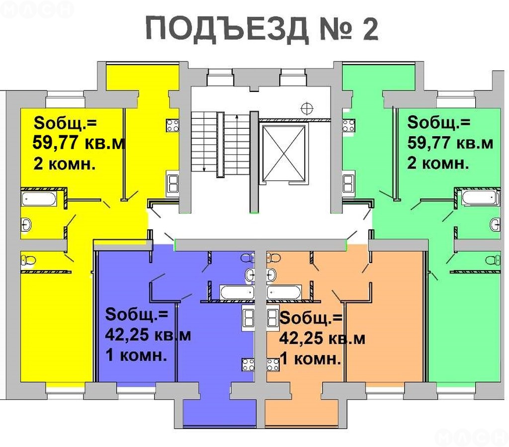 Планировка квартиры омск