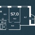 2-комнатная квартира, МУРИНО, ШОССЕ В ЛАВРИКИ 77 2-комнатная квартира, МУРИНО, ШОССЕ В ЛАВРИКИ 77
