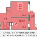1-комнатная квартира, ПР-КТ. ЛЕНИНСКИЙ, 18 1-комнатная квартира, ПР-КТ. ЛЕНИНСКИЙ, 18