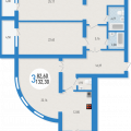 3-комнатная квартира, УЛ. ВЛАДИВОСТОКСКАЯ, 8 3-комнатная квартира, УЛ. ВЛАДИВОСТОКСКАЯ, 8