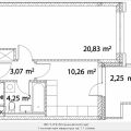 1-комнатная квартира, МОСКВА, ЛАЗОРЕВЫЙ ПР., 3 КОРП7 1-комнатная квартира, МОСКВА, ЛАЗОРЕВЫЙ ПР., 3 КОРП7