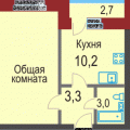 1-комнатная квартира, РЯЗАНЬ, МАЛИНОВАЯ, 1 1-комнатная квартира, РЯЗАНЬ, МАЛИНОВАЯ, 1