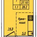 1-комнатная квартира, ПУШКИНО, ПРОСВЕЩЕНИЯ, 14 1-комнатная квартира, ПУШКИНО, ПРОСВЕЩЕНИЯ, 14