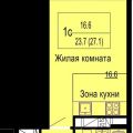 1-комнатная квартира, УЛ. АВТОЛЮБИТЕЛЕЙ, 11 1-комнатная квартира, УЛ. АВТОЛЮБИТЕЛЕЙ, 11