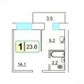 1-комнатная квартира, УЛ. ГОЛЫШЕВА, 4 1-комнатная квартира, УЛ. ГОЛЫШЕВА, 4