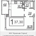 1-комнатная квартира, ПОДОЛЬСК, САДОВАЯ, 14 1-комнатная квартира, ПОДОЛЬСК, САДОВАЯ, 14