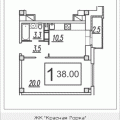 1-комнатная квартира, ПОДОЛЬСК, САДОВАЯ, 14 1-комнатная квартира, ПОДОЛЬСК, САДОВАЯ, 14
