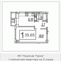 1-комнатная квартира, ПОДОЛЬСК, САДОВАЯ, 14 1-комнатная квартира, ПОДОЛЬСК, САДОВАЯ, 14