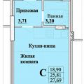 1-комнатная квартира, УЛ. СУХАРНАЯ, 96/3 1-комнатная квартира, УЛ. СУХАРНАЯ, 96/3