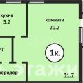 1-комнатная квартира, КОНДРАТОВО, КАМСКАЯ 1-комнатная квартира, КОНДРАТОВО, КАМСКАЯ