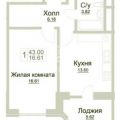1-комнатная квартира, РАМЕНСКОЕ, КРЫМСКАЯ 12 1-комнатная квартира, РАМЕНСКОЕ, КРЫМСКАЯ 12
