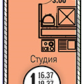 1-комнатная квартира, УЛ. КРУГОВАЯ, 4 1-комнатная квартира, УЛ. КРУГОВАЯ, 4