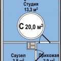 1-комнатная квартира, УЛ. ГОЛЫШЕВА, 24А 1-комнатная квартира, УЛ. ГОЛЫШЕВА, 24А