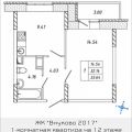 1-комнатная квартира, МОСКВА, ОМСКАЯ, 18 1-комнатная квартира, МОСКВА, ОМСКАЯ, 18