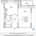 1-комнатная квартира, МОСКВА, ОМСКАЯ, 18 1-комнатная квартира, МОСКВА, ОМСКАЯ, 18