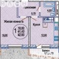 1-комнатная квартира, УЛ. КАЗБЕКСКАЯ, 30 1-комнатная квартира, УЛ. КАЗБЕКСКАЯ, 30