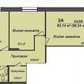 1-комнатная квартира, УЛ. СЕРАФИМОВИЧА, 21 1-комнатная квартира, УЛ. СЕРАФИМОВИЧА, 21