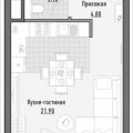 1-комнатная квартира, МОСКВА, 1-Я ЯМСКАЯ, 2 1-комнатная квартира, МОСКВА, 1-Я ЯМСКАЯ, 2