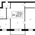 2-комнатная квартира, ТЕАТРАЛЬНАЯ, 4 2-комнатная квартира, ТЕАТРАЛЬНАЯ, 4