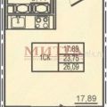 1-комнатная квартира, П. МУРИНО, П. МУРИНО ДОМ 16 КОРПУС 9 1-комнатная квартира, П. МУРИНО, П. МУРИНО ДОМ 16 КОРПУС 9