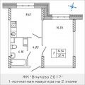 1-комнатная квартира, МОСКВА, ОМСКАЯ, 18 1-комнатная квартира, МОСКВА, ОМСКАЯ, 18