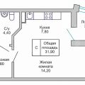 1-комнатная квартира, ОРДЖОНИКИДЗЕ 1-комнатная квартира, ОРДЖОНИКИДЗЕ