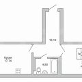 1-комнатная квартира, ЧКАЛОВА Д. 231 1-комнатная квартира, ЧКАЛОВА Д. 231