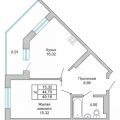 1-комнатная квартира, ЧКАЛОВА Д. 231 1-комнатная квартира, ЧКАЛОВА Д. 231