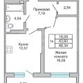 1-комнатная квартира, ЧКАЛОВА Д. 231 1-комнатная квартира, ЧКАЛОВА Д. 231