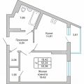 1-комнатная квартира, ЧКАЛОВА Д. 231 1-комнатная квартира, ЧКАЛОВА Д. 231