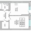 1-комнатная квартира, ЧКАЛОВА Д. 231 1-комнатная квартира, ЧКАЛОВА Д. 231