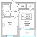 1-комнатная квартира, ЧКАЛОВА Д. 231 1-комнатная квартира, ЧКАЛОВА Д. 231