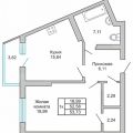 1-комнатная квартира, ЧКАЛОВА Д. 231 1-комнатная квартира, ЧКАЛОВА Д. 231