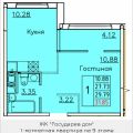 1-комнатная квартира, ВИДНОЕ, ДЕРЕВНЯ ЛОПАТИНО, 18 1-комнатная квартира, ВИДНОЕ, ДЕРЕВНЯ ЛОПАТИНО, 18