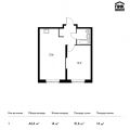 1-комнатная квартира, САЛАРЬЕВО Д, КАРТМАЗОВСКАЯ 46 1-комнатная квартира, САЛАРЬЕВО Д, КАРТМАЗОВСКАЯ 46