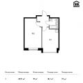 1-комнатная квартира, САЛАРЬЕВО Д, КАРТМАЗОВСКАЯ 46 1-комнатная квартира, САЛАРЬЕВО Д, КАРТМАЗОВСКАЯ 46