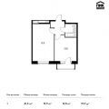 1-комнатная квартира, САЛАРЬЕВО Д, КАРТМАЗОВСКАЯ 46 1-комнатная квартира, САЛАРЬЕВО Д, КАРТМАЗОВСКАЯ 46