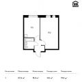 1-комнатная квартира, САЛАРЬЕВО Д, КАРТМАЗОВСКАЯ 46 1-комнатная квартира, САЛАРЬЕВО Д, КАРТМАЗОВСКАЯ 46
