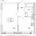 1-комнатная квартира, МОСКВА, ОМСКАЯ, 11 1-комнатная квартира, МОСКВА, ОМСКАЯ, 11