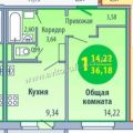 1-комнатная квартира, ИЖЕВСК, УЛ. КУНГУРЦЕВА Д. 14 1-комнатная квартира, ИЖЕВСК, УЛ. КУНГУРЦЕВА Д. 14
