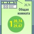 1-комнатная квартира, ИЖЕВСК, УЛ КУНГУРЦЕВА Е.М. 1-комнатная квартира, ИЖЕВСК, УЛ КУНГУРЦЕВА Е.М.