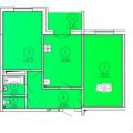 2-комнатная квартира, ПЕР. БАННЫЙ, 1 2-комнатная квартира, ПЕР. БАННЫЙ, 1
