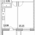 1-комнатная квартира, МОСКВА, ЛАЗОРЕВЫЙ ПР., 3 КОРП4 1-комнатная квартира, МОСКВА, ЛАЗОРЕВЫЙ ПР., 3 КОРП4