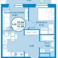 2-комнатная квартира, УЛ. ЗАКАЛУЖСКАЯ 2-комнатная квартира, УЛ. ЗАКАЛУЖСКАЯ
