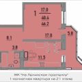 1-комнатная квартира, ПР-КТ. ЛЕНИНСКИЙ 1-комнатная квартира, ПР-КТ. ЛЕНИНСКИЙ